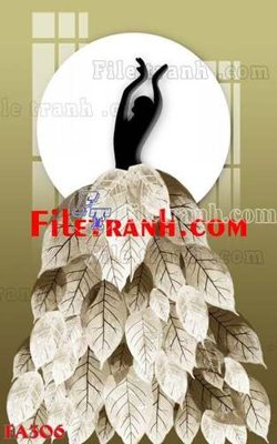 Tải file tranh File gốc in bộ tranh decor treo tráng gương canvas FA306 (ảnh gốc) ngay