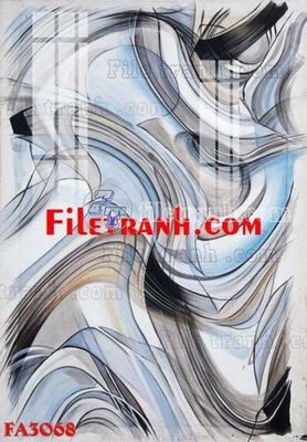 File gốc File gốc in bộ tranh decor treo tráng gương canvas FA3068 (thiết kế) cho in ấn