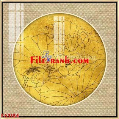 Tải file File gốc in bộ tranh decor treo tráng gương canvas FA3124 (gốc) để in ấn ngay