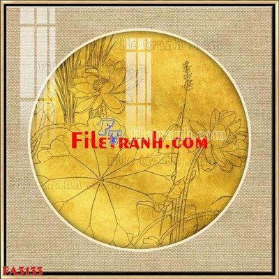 File gốc File gốc in bộ tranh decor treo tráng gương canvas FA3133 (cho in UV) siêu nét
