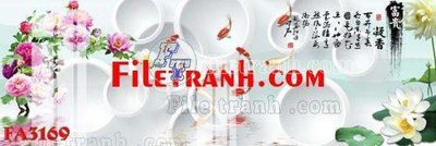 Cung cấp file tranh gốc File gốc in bộ tranh decor treo tráng gương canvas FA3169 độc quyền