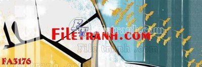 Mua file gốc File gốc in bộ tranh decor treo tráng gương canvas FA3176 (in ấn) tại Filetranh.com