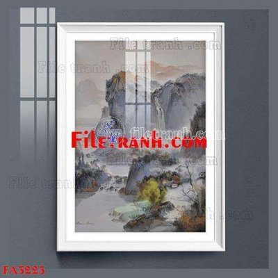 Tải về file tranh gốc File gốc in bộ tranh decor treo tráng gương canvas FA3223 (để in quảng cáo)
