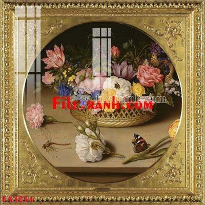 File tranh PSD File gốc in bộ tranh decor treo tráng gương canvas FA3234 chất lượng cao