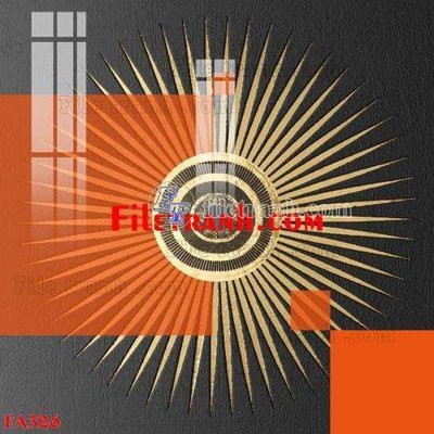 File tranh File gốc in bộ tranh decor treo tráng gương canvas FA326 (gốc) in trên kính