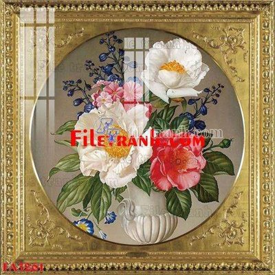 File ảnh File gốc in bộ tranh decor treo tráng gương canvas FA3261 (gốc) in PP, decal