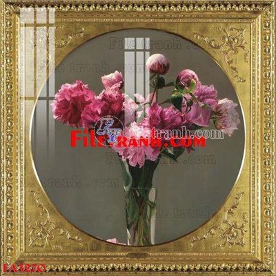 File tranh File gốc in bộ tranh decor treo tráng gương canvas FA3270 (bản gốc) in lụa 3D