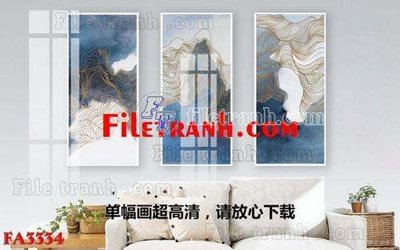 Tải file gốc File gốc in bộ tranh decor treo tráng gương canvas FA3334 (in khổ lớn) quảng cáo