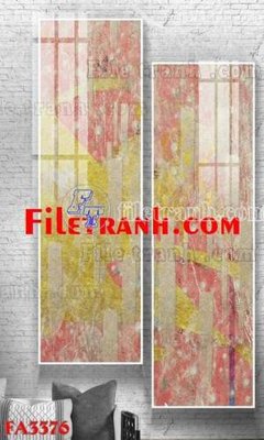 Download file gốc File gốc in bộ tranh decor treo tráng gương canvas FA3376 (in mica) trang trí