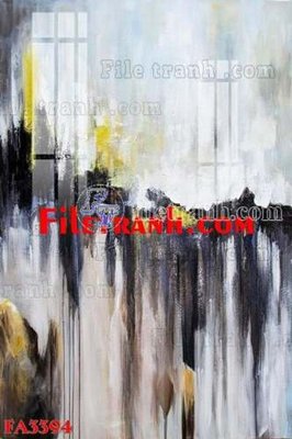 File tranh File gốc in bộ tranh decor treo tráng gương canvas FA3394 (gốc) in vải canvas