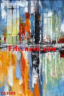 File tranh File gốc in bộ tranh decor treo tráng gương canvas FA3395 (gốc) in trên kính