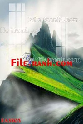 File tranh in trần File gốc in bộ tranh decor treo tráng gương canvas FA3503 (ảnh gốc siêu nét)