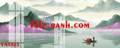 File PSD File gốc in bộ tranh decor treo tráng gương canvas FA3563 (gốc) tách lớp chi tiết