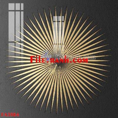 Download file File gốc in bộ tranh decor treo tráng gương canvas FA3584 (gốc) in mica đèn LED