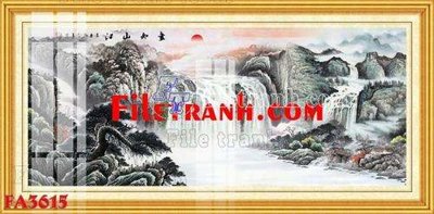 Ảnh mô tả file gốc in mica File gốc in bộ tranh decor treo tráng gương canvas FA3615