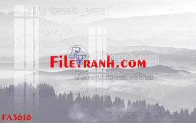 File ảnh File gốc in bộ tranh decor treo tráng gương canvas FA3616 (gốc) in backdrop sự kiện