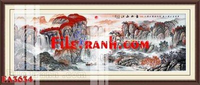 File PSD File gốc in bộ tranh decor treo tráng gương canvas FA3634 (bản gốc) cho nhà in