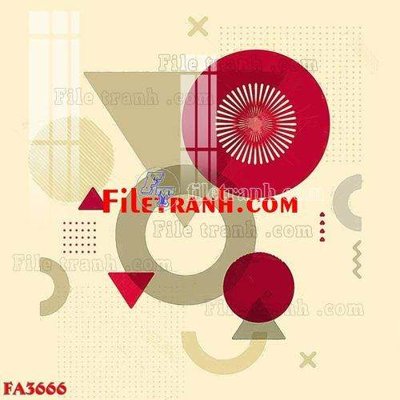 File gốc File gốc in bộ tranh decor treo tráng gương canvas FA3666 (AI/EPS) cho in ấn