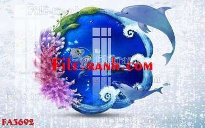 Chi tiết file ảnh File gốc in bộ tranh decor treo tráng gương canvas FA3692 sắc nét