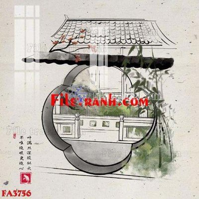 Tải file File gốc in bộ tranh decor treo tráng gương canvas FA3756 (gốc) làm file tranh quảng cáo