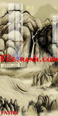 File in trần File gốc in bộ tranh decor treo tráng gương canvas FA3781 (bản gốc) 5D