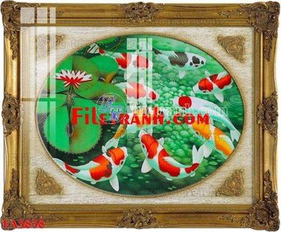 File tranh File gốc in bộ tranh decor treo tráng gương canvas FA3838 (bản gốc) trang trí văn phòng