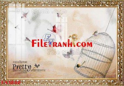 File tranh gốc File gốc in bộ tranh decor treo tráng gương canvas FA3846 chủ đề hiện đại