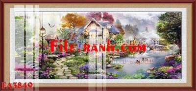 File PSD File gốc in bộ tranh decor treo tráng gương canvas FA3849 (bản gốc) dễ dàng edit