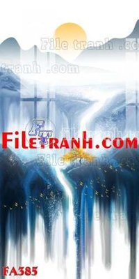 File gốc File gốc in bộ tranh decor treo tráng gương canvas FA385 (cho in ấn) từ kho Filetranh