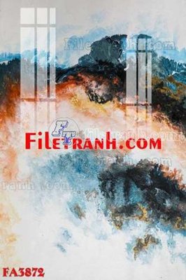 File gốc File gốc in bộ tranh decor treo tráng gương canvas FA3872 (in tráng gương) ốp tường