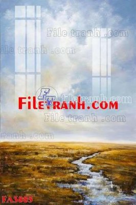 Hình ảnh file gốc File gốc in bộ tranh decor treo tráng gương canvas FA3885 cho in UV