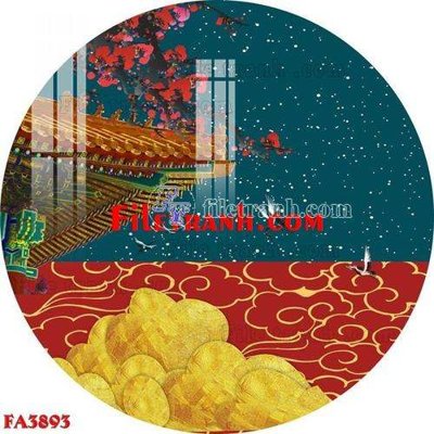 Download file gốc File gốc in bộ tranh decor treo tráng gương canvas FA3893 (in mica) trong suốt