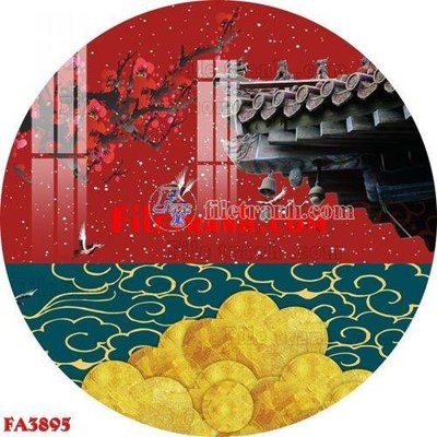 File PSD File gốc in bộ tranh decor treo tráng gương canvas FA3895 (bản gốc) dễ dàng edit