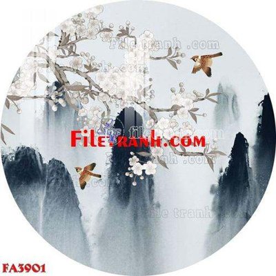 File ảnh File gốc in bộ tranh decor treo tráng gương canvas FA3901 (gốc) in decal dán tường