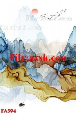 File PSD File gốc in bộ tranh decor treo tráng gương canvas FA394 (bản gốc) độ phân giải cao