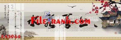 File ảnh File gốc in bộ tranh decor treo tráng gương canvas FA3944 (gốc) in Hiflex