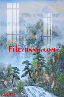 Tải file File gốc in bộ tranh decor treo tráng gương canvas FA3971 (gốc) làm file thiết kế
