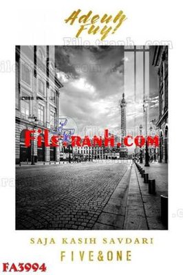 File gốc File gốc in bộ tranh decor treo tráng gương canvas FA3994 (thiết kế) độc quyền