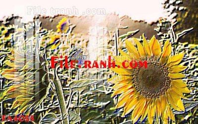 File in trần File gốc in bộ tranh decor treo tráng gương canvas FA4025 (file gốc) phong thủy