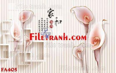 File PSD File gốc in bộ tranh decor treo tráng gương canvas FA405 (bản gốc) chất lượng nhất