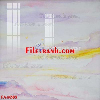 File tranh File gốc in bộ tranh decor treo tráng gương canvas FA4085 (ảnh gốc) in trần nhà