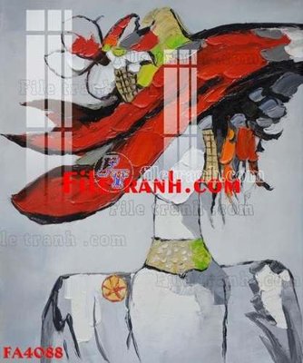 File tranh File gốc in bộ tranh decor treo tráng gương canvas FA4088 (bản gốc) treo quán cafe