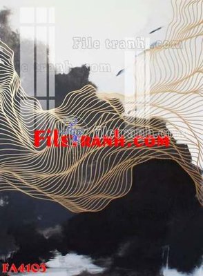 Ảnh gốc File gốc in bộ tranh decor treo tráng gương canvas FA4103 (độ nét cao) in tráng gương