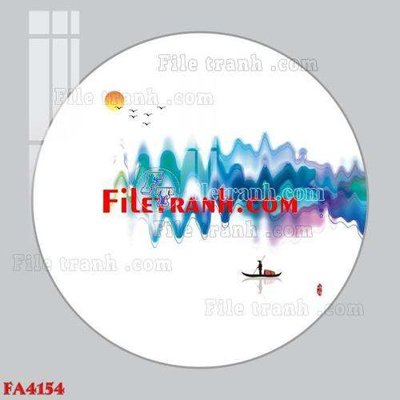 File tranh File gốc in bộ tranh decor treo tráng gương canvas FA4154 (ảnh gốc) không bị mờ