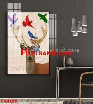 Tải file File gốc in bộ tranh decor treo tráng gương canvas FA4166 (ảnh gốc) in tráng gương