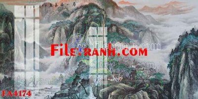 File tranh File gốc in bộ tranh decor treo tráng gương canvas FA4174 (gốc) chủ đề tĩnh vật