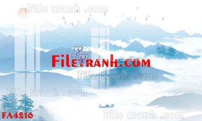 Cung cấp file tranh gốc File gốc in bộ tranh decor treo tráng gương canvas FA4216 độc quyền