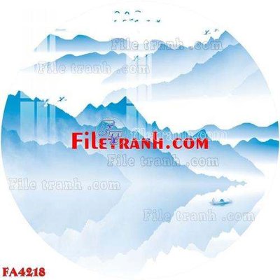 Hình ảnh gốc File gốc in bộ tranh decor treo tráng gương canvas FA4218 (để in khổ lớn)