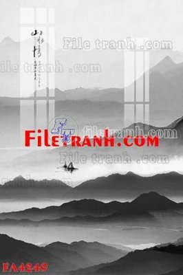 File PSD File gốc in bộ tranh decor treo tráng gương canvas FA4249 (bản gốc) cho nhà in