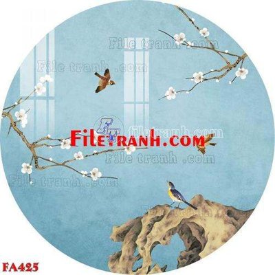 File tranh File gốc in bộ tranh decor treo tráng gương canvas FA425 (gốc) chủ đề thành phố